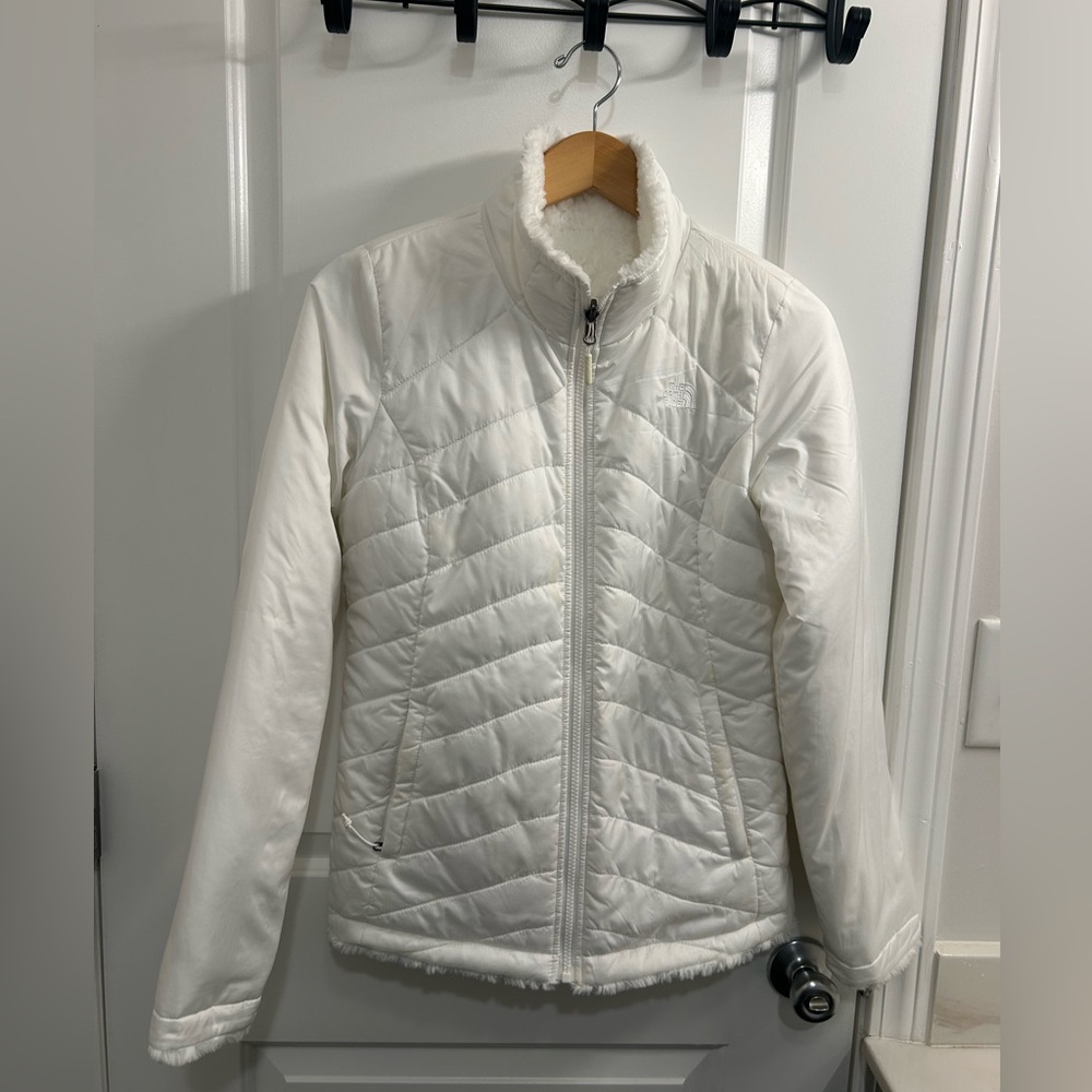 TNF Mossbud Insulated Reversible Jacket Sz Small
